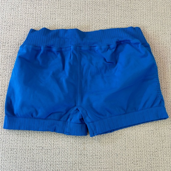 Free People Good Karma Micro Shorts Basic Blue M/L - Picture 9 of 9